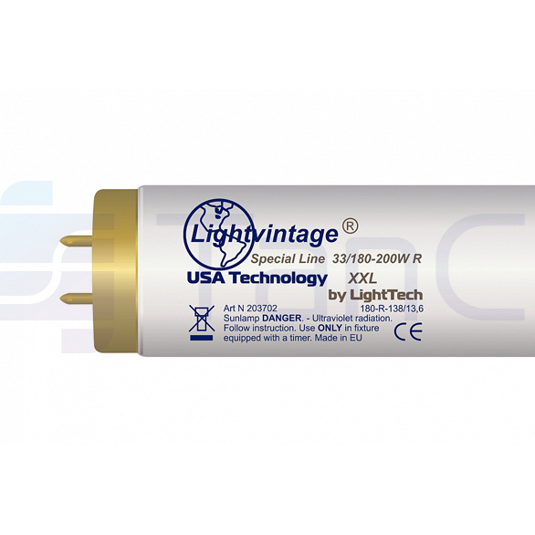 Лампа для солярия Lightvintage Special Line 33/180-200W R XXL 2m