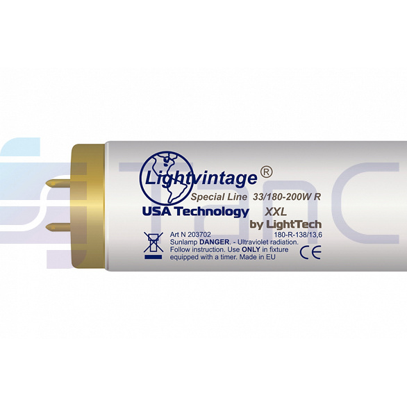 Лампа для солярия Lightvintage Special Line 33/180-200W R XXL 2m