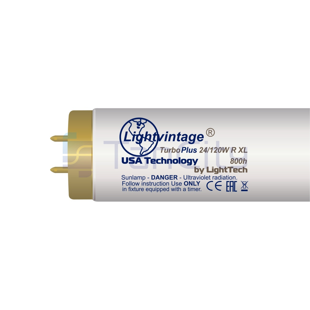 Лампа для солярия Lightvintage Turbo Plus 24/120W R XL 1,9m